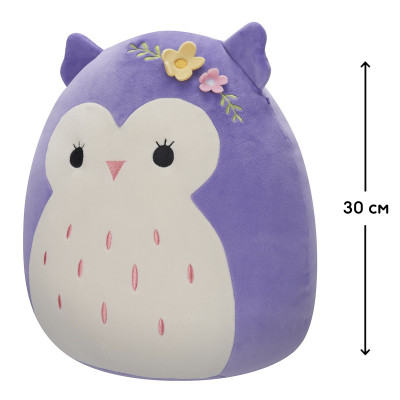 М&#039;яка іграшка Squishmallows Сова Холлі 30 см (SQER00911)