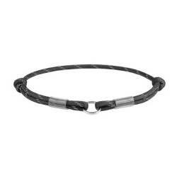 Шнурок для адресника WAUDOG Smart ID М 42-76 см чорний (60391)