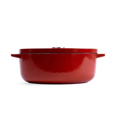 Гусятниця KitchenAid Cast Iron 30 см 5,6 л Червона (CC006063-001)
