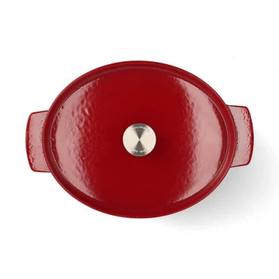 Гусятниця KitchenAid Cast Iron 30 см 5,6 л Червона (CC006063-001)