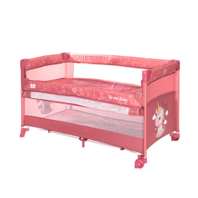 Дитячий манеж Bertoni/Lorelli UP AND DOWN rose velvet