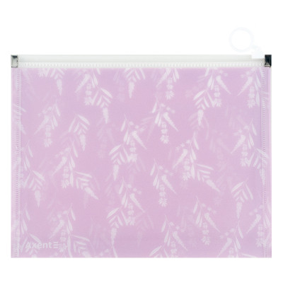Папка на блискавці Axent zip-lock А5 Lavender-3 (1498-38-A)