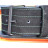 Атлетичний пояс MadMax MFB-301 Suede Single Prong шкіряний Black/Green L (MFB-301_L)