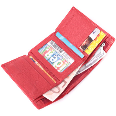 Гаманець ST Leather Шкіряний Червоний (22490)