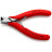 Кусачки KNIPEX торцеві для електроніки (64 01 115)