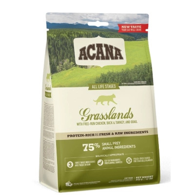 Сухий корм для кішок ACANA Grasslands 340 г (0064992714697)