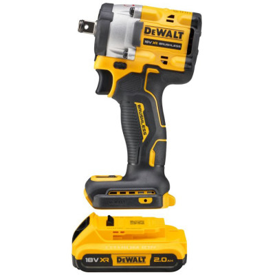Гайковерт DeWALT 18 В XR Li-lon,406 Нм, 2 Ah, 2 АКБ, ЗП, TSTAK (DCF921D2T)