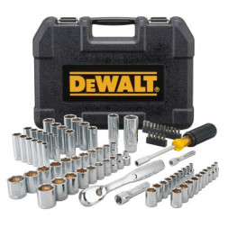 Набір інструментів DeWALT головок та біт 1/4&quot; та 3/8&quot;, 84 шт. (DWMT81531-1)