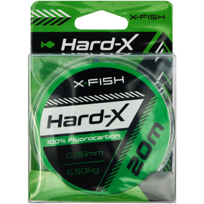 Флюорокарбон X-Fish Hard-X 20m (clear) 0.38mm 6.50kg (1917.03.87)