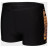 Плавки Arena Bright Glare Swim Short 008941-503 чорний, помаранчевий 90 (3468337533856)
