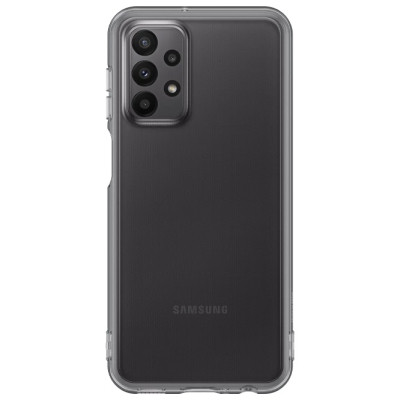 Чохол до мобільного телефона Samsung Soft Clear Cover Galaxy A23 (A235) Black (EF-QA235TBEGRU)