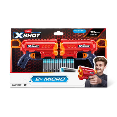 Іграшкова зброя Zuru Набір бластерів X-Shot Excel Double micro 2.0 (36727R)