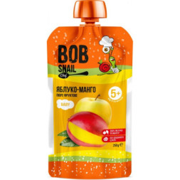 Дитяче пюре Bob Snail Равлик Боб Яблуко-манго 250 г (4820219345152)