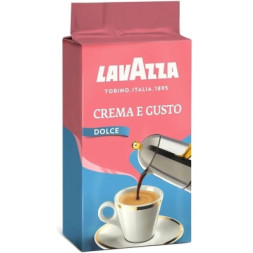 Кава Lavazza Crema&amp;Gusto Dolce мелена 250 г (8000070037304)