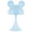 Нічник Kite Світильник LED з акумулятором Simple Mouse, блакитний (K25-317-2-3)