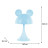 Нічник Kite Світильник LED з акумулятором Simple Mouse, блакитний (K25-317-2-3)