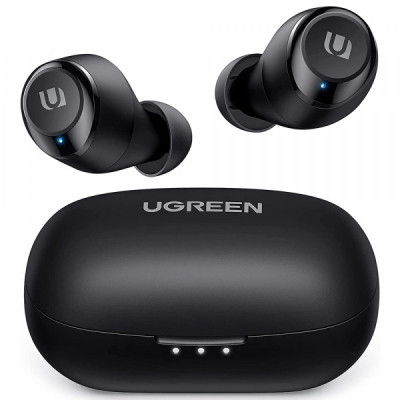 Навушники Ugreen WS100 HiTune Stereo Earbuds aptX Black (80606)