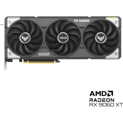 Відеокарта ASUS Radeon RX 9060 XT 16Gb TUF OC GAMING (TUF-RX9060XT-O16G-GAMING)