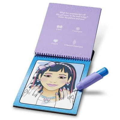 Набір для творчості Melissa&amp;Doug Водна розмальовка Макіяж і манікюр (MD19416)