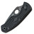 Ніж Spyderco Persistence FRN Black Blade напівсеррейтор (C136PSBBK)