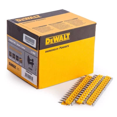 Цвяхи DeWALT по м&#039;якому бетону для DCN890 L=15мм, D 2.6мм,діам.головки 6.3мм (1005шт) (DCN8901015)