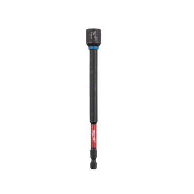 Головка магнітна Milwaukee 1/4&quot;, шестигранна, 10 мм/150мм Shockwave, ударостійка (4932492447)