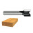 Фреза Bosch Professional шарнірна, Std, S8, D12.7, L12.7 (2.608.628.399)