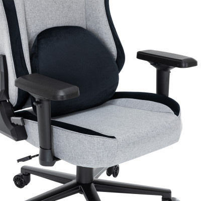 Крісло ігрове GamePro GC715DG Linen fabric Dark grey (GC715DG)