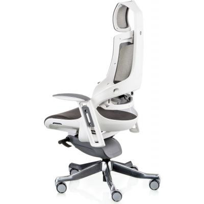 Офісне крісло Special4You WAU CHARCOAL NETWORK WHITE (E5319)