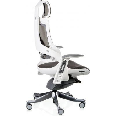 Офісне крісло Special4You WAU CHARCOAL NETWORK WHITE (E5319)