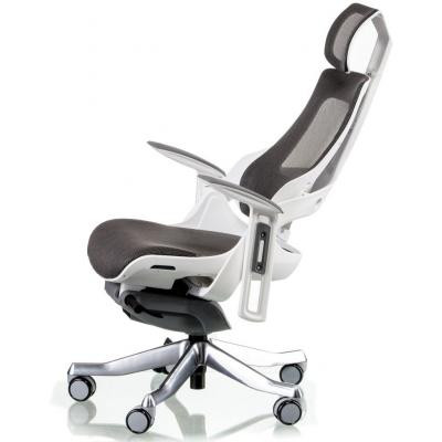 Офісне крісло Special4You WAU CHARCOAL NETWORK WHITE (E5319)