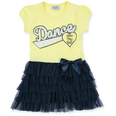 Плаття дитяче Breeze з багатошаровою спідницею &quot;Dance&quot; (8754-104G-yellow)