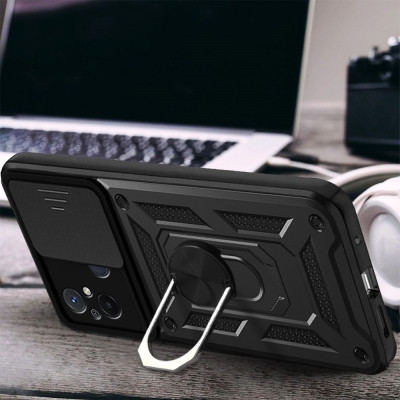 Чохол до мобільного телефона BeCover Military Xiaomi Redmi 12C Black (709165)