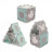 Дитячий килимок Kinderkraft Luno Shapes Mint 30 елементів (5902533919321)