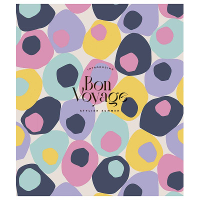 Зошит Школярик Bon Voyage 12 аркушів клітинка (012-3206K)