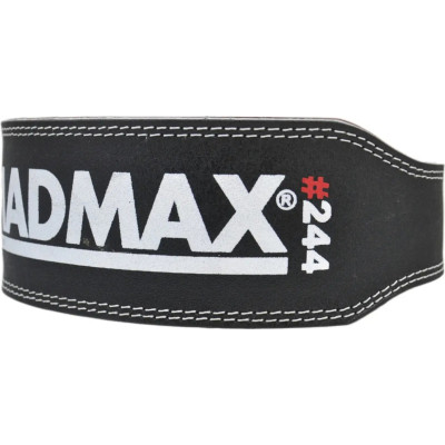 Атлетичний пояс MadMax MFB-244 Sandwich шкіряний Black XL (MFB-244_XL)