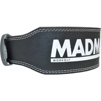 Атлетичний пояс MadMax MFB-244 Sandwich шкіряний Black XL (MFB-244_XL)