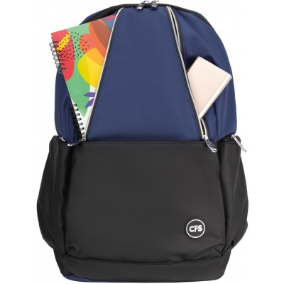 Рюкзак шкільний Cool For School Синій з чорним 145-175 см (CF86747-02)