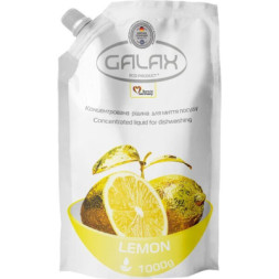 Засіб для ручного миття посуду Galax Лимон 1000 г (4260637724885)