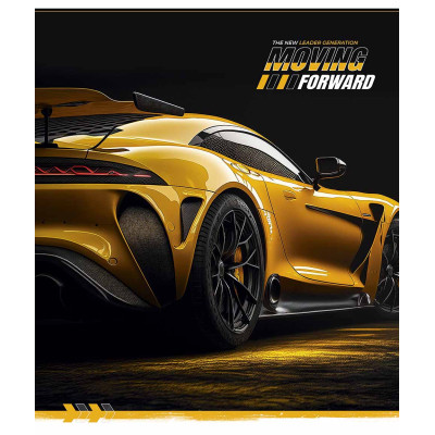 Зошит Школярик Moving forward 96 аркушів клітинка (096-3370K)