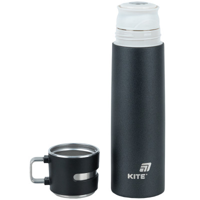 Термос Kite 500 мл чорний (K25-1224-1)