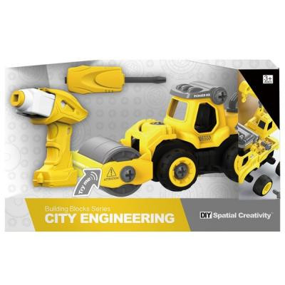 Конструктор Diy Spatial Creativity Каток з електродвигуном (CJ-1365033)