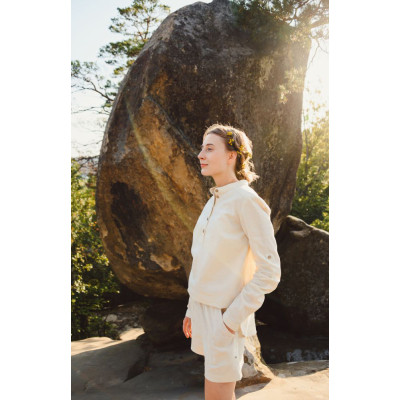 Сорочка Turbat Madeira Hemp Wmn light beige XS (012.004.4215)