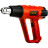 Будівельний фен GTM HG2000EM, 2000Вт, 80-600С, 300/500л/хв, LCD-дисплей (HG2000EM)