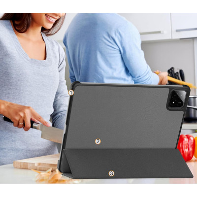 Чохол до планшета BeCover Smart Case Xiaomi Pad 7 / 7 Pro 11.2&quot; Gray (712805)