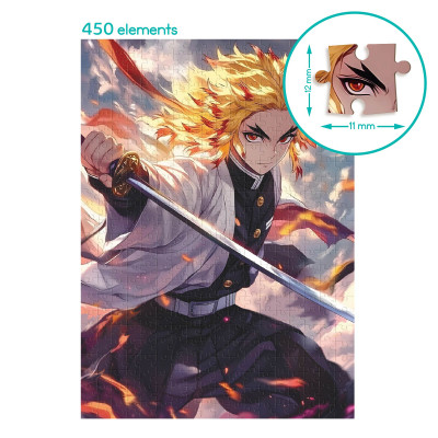 Пазл DoDo Hard-M Полум&#039;яний воїн (300675)