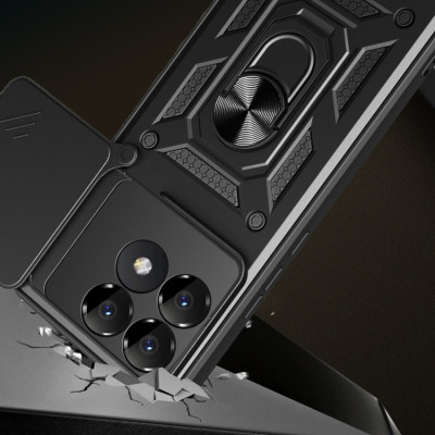 Чохол до мобільного телефона BeCover Military Poco F6 Pro Black (712166)