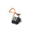 Сервопривод для дрона ATOMRC S09M Metal 9g Servo(320mm) (S09M)