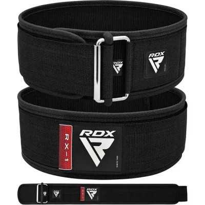 Атлетичний пояс RDX RX1 Weight Lifting Belt Black XL (WBS-RX1B-XL)