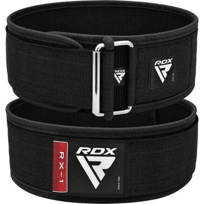 Атлетичний пояс RDX RX1 Weight Lifting Belt Black XL (WBS-RX1B-XL)